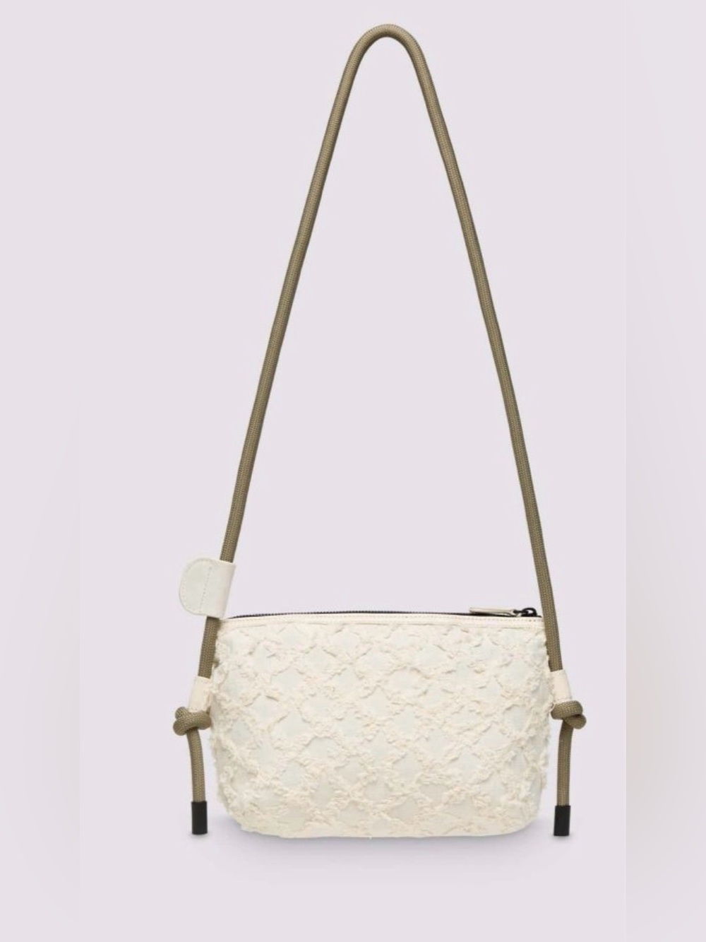 NWT Flower Mountain POCKET BAG Mini canvas cross body bag - Off white - Picture 4 of 6
